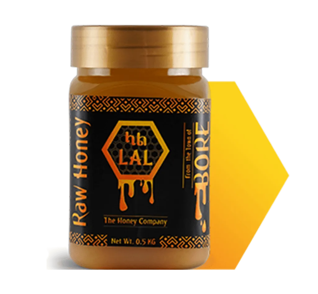 BORE RAW ETHIOPIAN WHITE HONEY