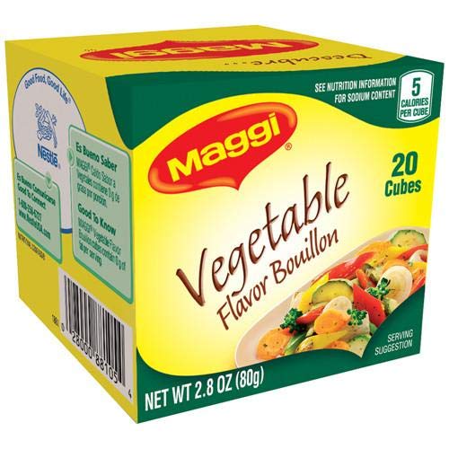 Maggi Vegetable Flavor Bouillon (2.82 oz) 80g