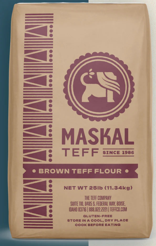 Maskal Teff Flour- (United States) Brown